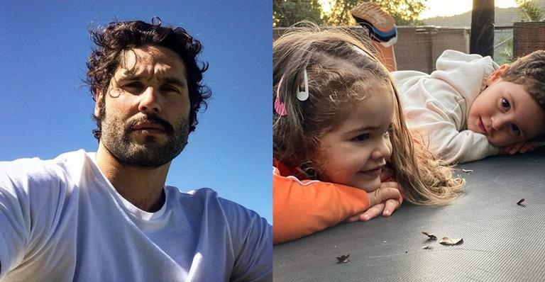 Dudu Azevedo mostra o filho brincando com Bella Loreto: ”São amigos, se adoram”
