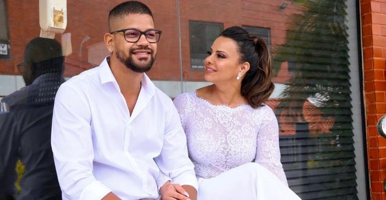 Viviane Araujo se declara para Guilherme Militão após casamento: ”Amor que cresce a cada instante”