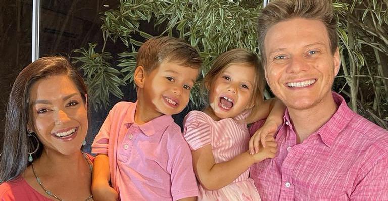 Thais Fersoza compartilha lindo clique com a família e se declara: ”Eu só tenho que agradecer”
