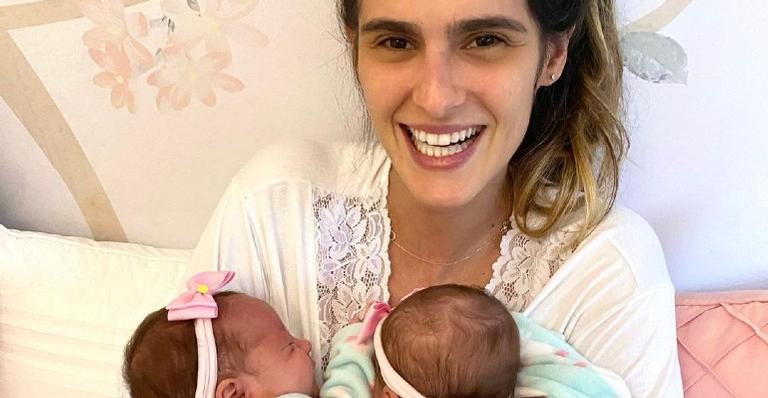 Mãe de gêmeas, Marcella Fogaça divide situação de maternidade real com os internautas