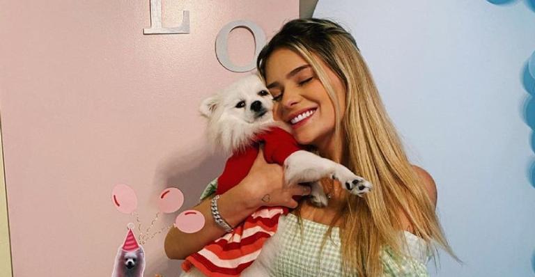 Viih Tube celebra o aniversário da sua cachorrinha com festa: ”Muda completamente meus dias!”