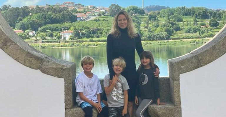Luana Piovani relembra momentos especiais com os filhos: ”Vida sonho”
