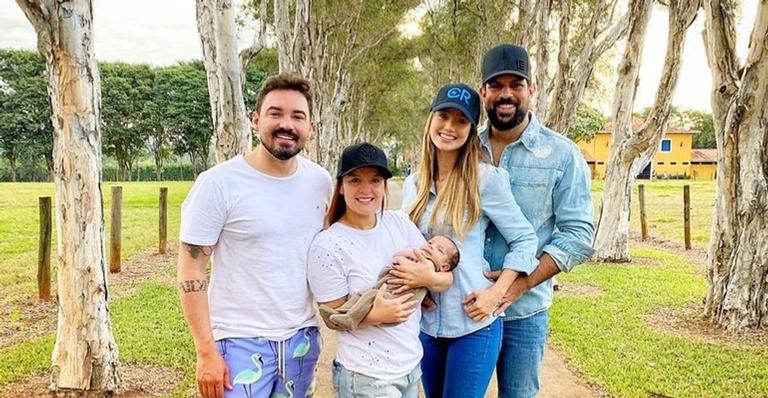 Maiara celebra primeiro ano de Theo, filho de Sorocaba e Biah Rodrigues: ”Titia te ama”
