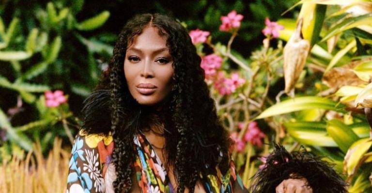 Naomi Campbell agita a web ao anunciar a chegada de sua primeira filha: ”Uma linda pequena bênção”
