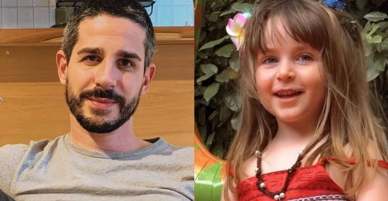 Pedro Neschling presta linda homenagem de aniversário para a filha, Carolina