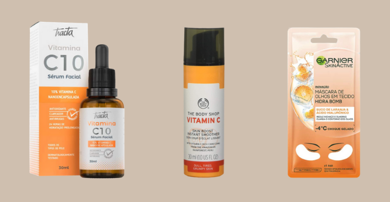 7 produtos ricos em vitamina C para incluir no seu skincare