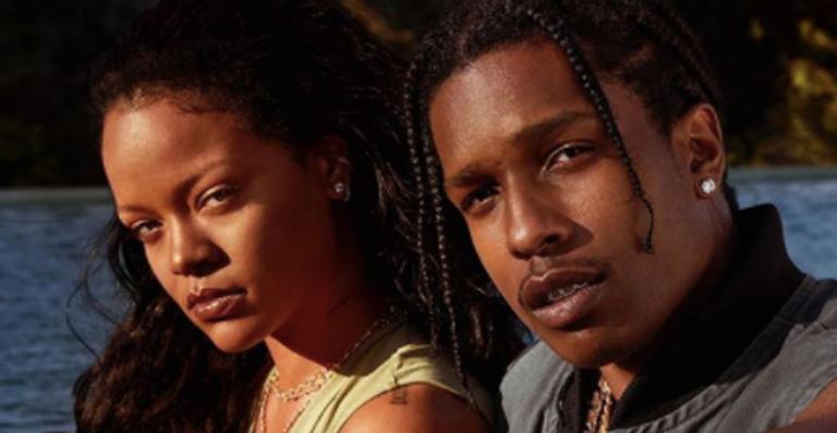 A$AP Rocky fala sobre o seu namoro com Rihanna: ”É a mulher da minha vida”