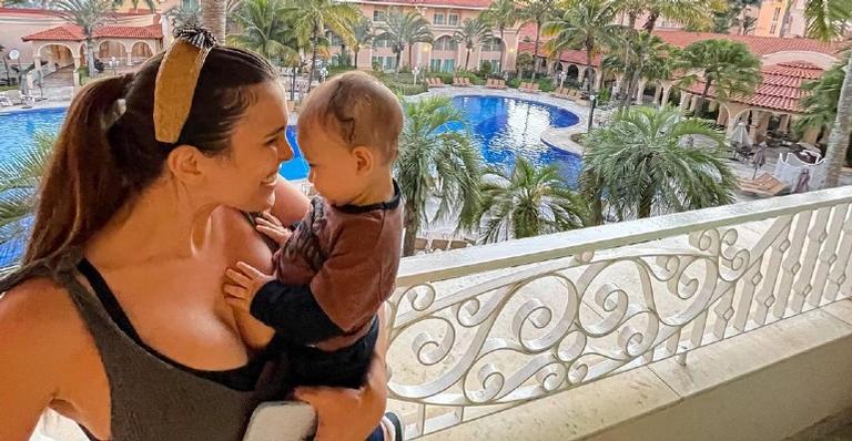 Maternidade real! Kamilla Salgado conta relato de como é viajar com o filho bebê
