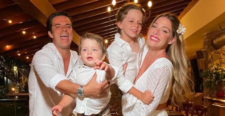 Luma Costa se derrete ao flagrar os filhos em cena fofa na natureza: ”Minha vida toda!”