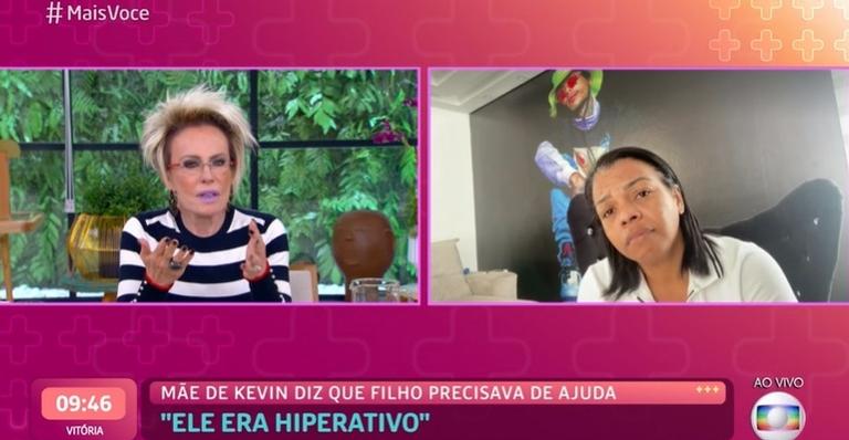 No ‘Mais Você’, mãe de Mc Kevin desabafa sobre a morte do filho: ”Estou esperando uma explicação”
