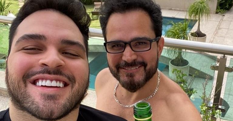Luciano Camargo celebra casamento do filho, Nathan: ”Que o nosso Senhor esteja sempre entre vocês”