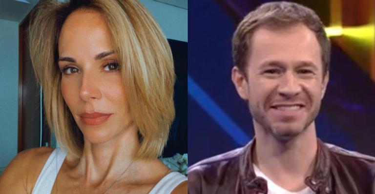 Ana Furtado resgata vídeo hilário ao parabenizar Tiago Leifert: ”Sou sua fã!”