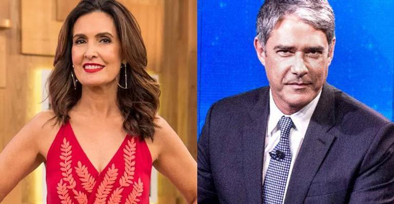 Fátima Bernardes abre o jogo e opina sobre o novo visual de William Bonner