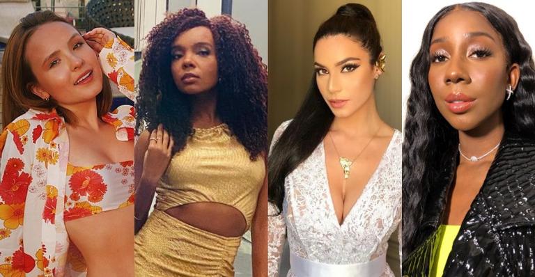 Larissa Manoela impressiona ao postar foto com Thelma Assis, Julia Gama e Camilla de Lucas