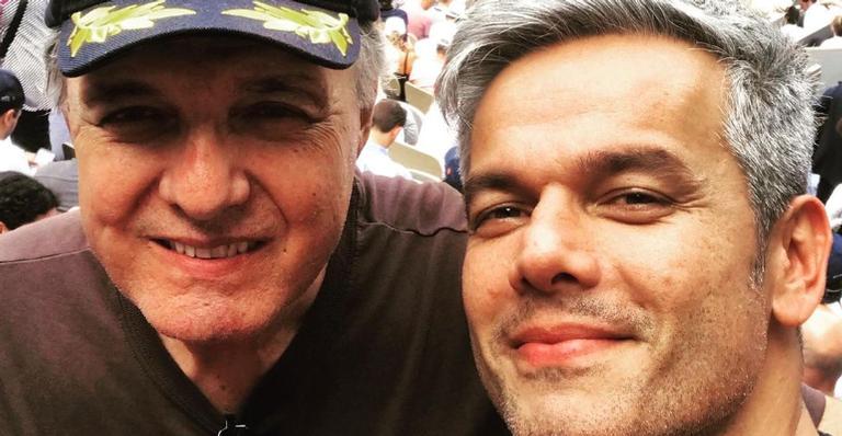Otaviano Costa faz belíssima homenagem durante aniversário do pai, Osvaldo: ”Parceiros de alma”