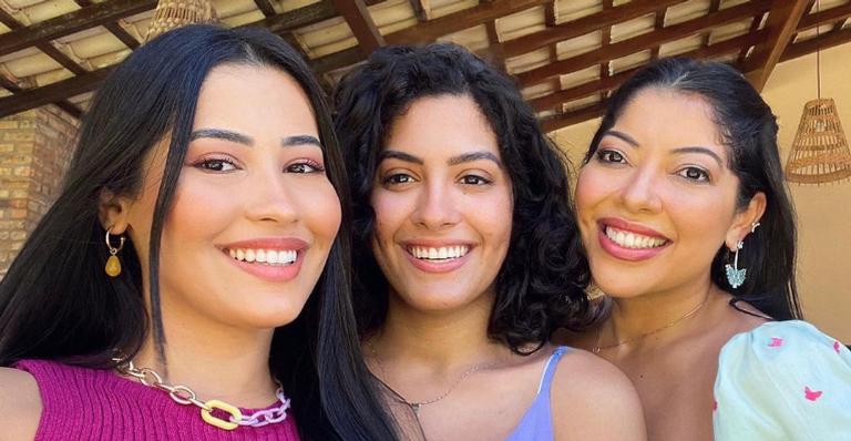Thaynara OG exibe momento encantador ao lado de suas irmãs, Márcia e Ludmila