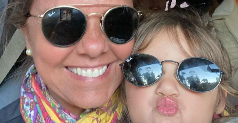 Avó-coruja! Ana Sang presta homenagem no aniversário de Mada: ”Menininha tão amada”