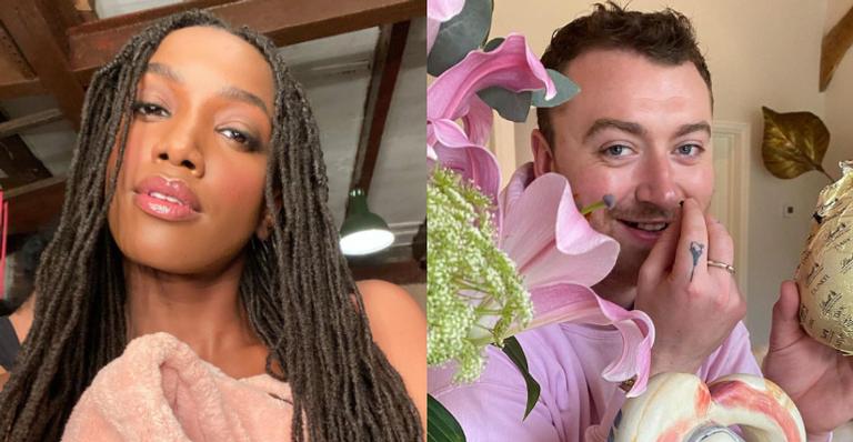 Fãs especulam parceria entre Iza e Sam Smith após mudança de fotos nas redes sociais