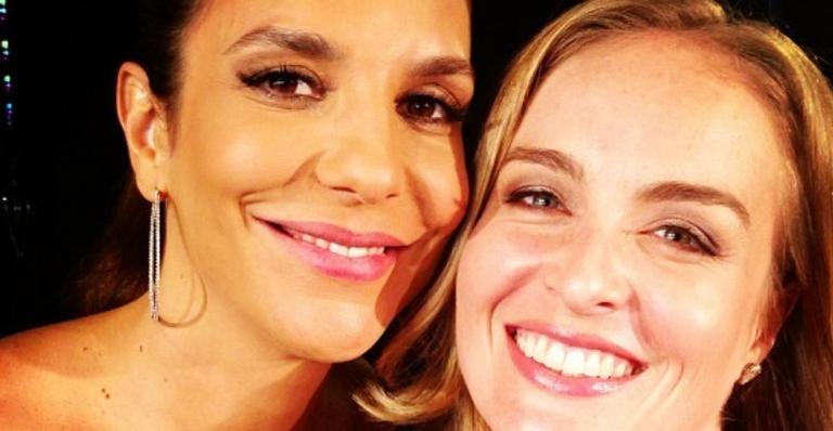 Angélica relembra momentos com Ivete Sangalo e parabeniza a cantora: ”Artista maravilhosa!”