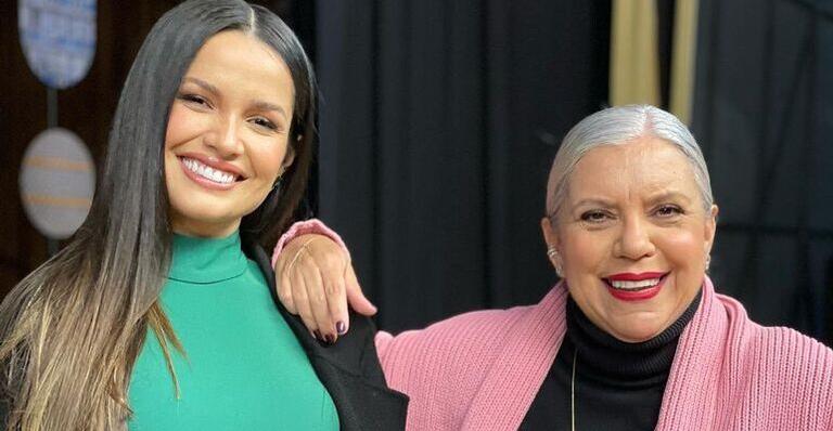 Astrid Fontenelle fica impressionada ao receber Juliette Freire no ‘Saia Justa’