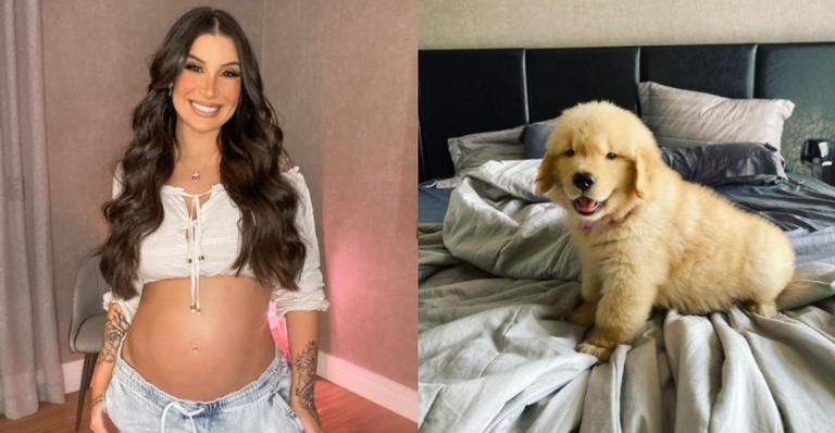 Bianca Andrade surge em fotos com seu novo cachorrinho e brinca: ”Combinamos o look”