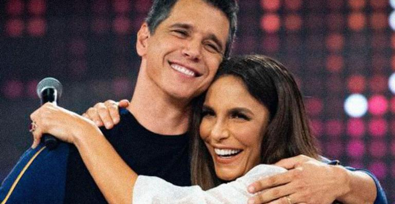 Marcio Garcia relembra registro com Ivete Sangalo e a parabeniza com bela homenagem