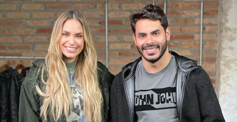 Com looks iguais, Sarah Andrade e Rodolffo surgem dançando música do sertanejo
