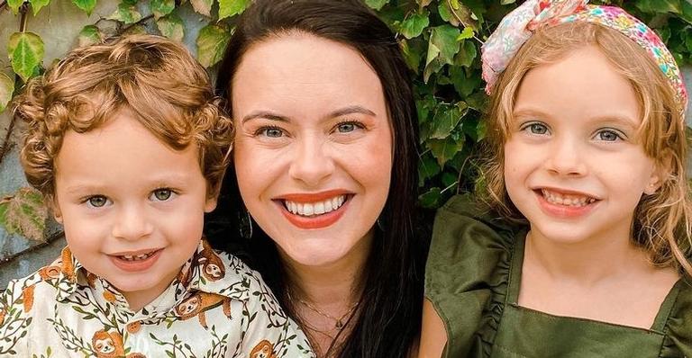 Mari Bridi comemora aniversário do caçula, Valentim, com festinha em casa: ”Meu bebê faz 3 anos!”