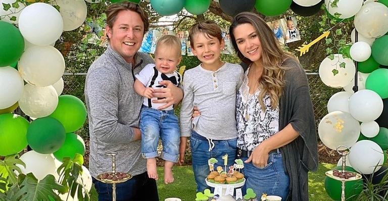 Fernanda Machado conta como foi o aniversário de um ano do segundo filho: ”Faço tudo sozinha”