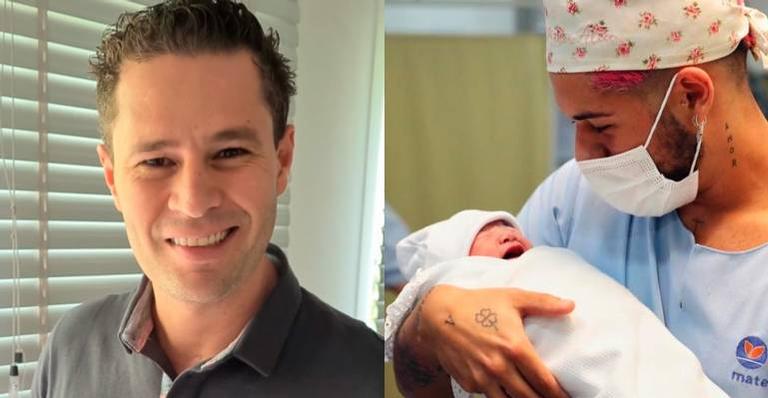 Pedro Leonardo celebra nascimento da sobrinha, Maria Alice: ”O tio já tá babão”