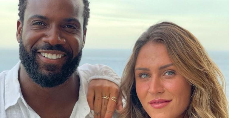 Rafael Zulu revela sexo do primeiro filho com Aline Becker