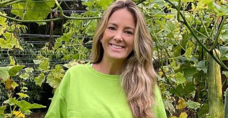 Ticiane Pinheiro encanta ao postar foto com Cesar Tralli e Manuella: ”Amo muito”