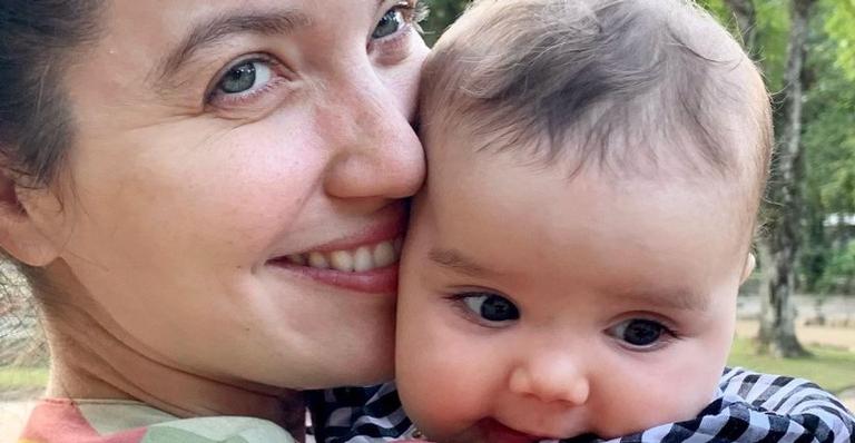 Nathalia Dill se derrete ao postar clique fofo da filha Eva: ”Sério! Não dá”