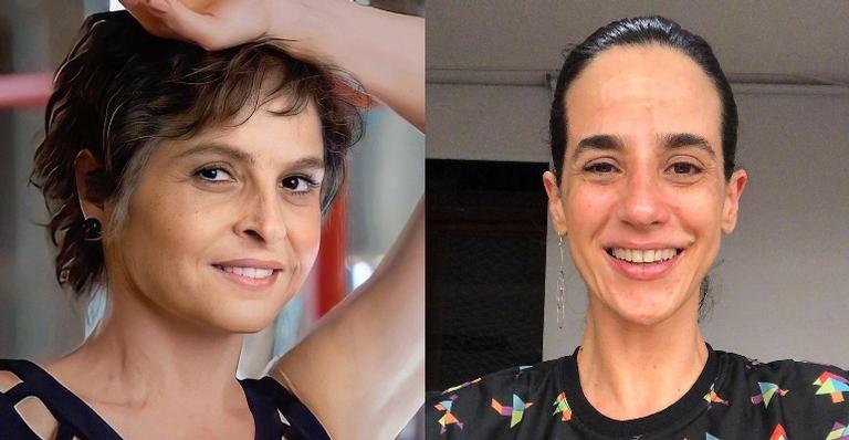 Drica Moraes comemora mês do Orgulho LGBTQIA+ e surge dando selinho em Mariana Lima