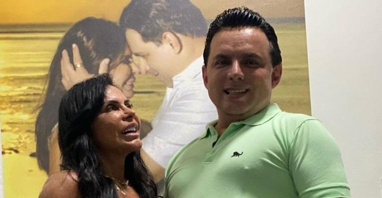 Em Portugal, Gretchen posta vídeo dançando com o marido, Esdras de Souza: ”Sempre comigo!”