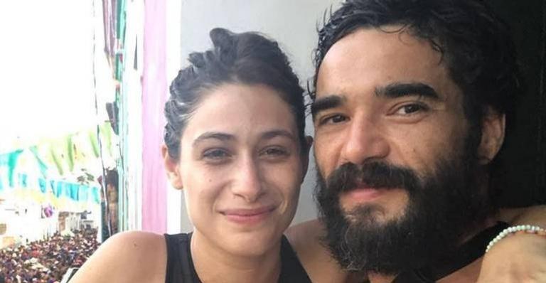 Luisa Arraes comemora aniversário do marido, Caio Blat: ”Meu companheiro”