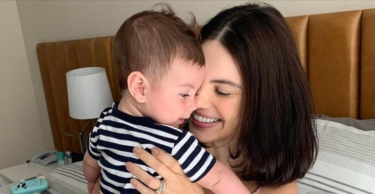 Sthefany Brito celebra sete meses do filho: ”Que privilégio ter sido escolhida por você”