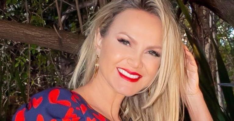 Aos 47 anos, Eliana mostra corpo em forma com look transparente