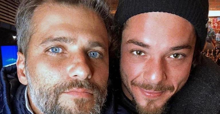 Bruno Gagliasso presta homenagem de aniversário para o cunhado, Gian Luca