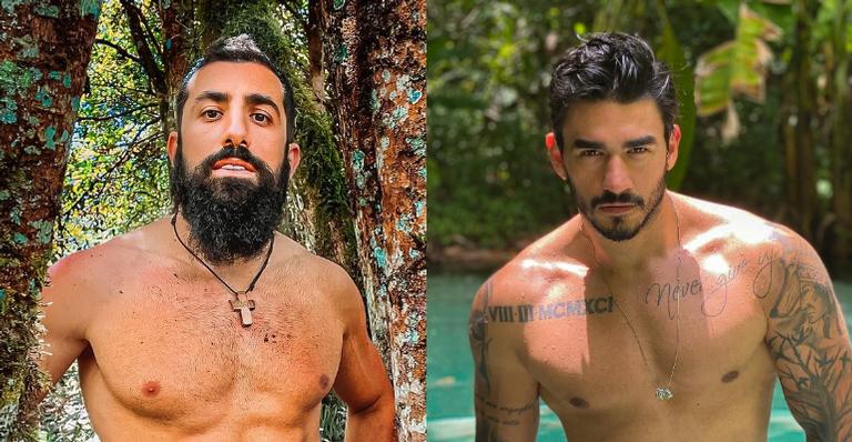 Após finalizar gravações do No Limite, Kaysar Dadour e Guilherme Napolitano se reencontram