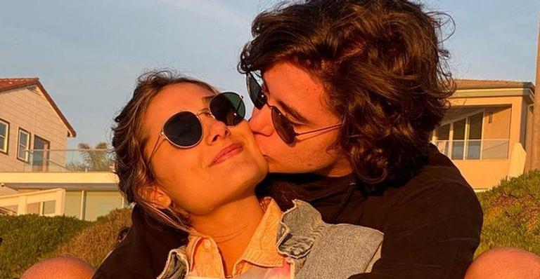 João Figueiredo se declara para Sasha Meneghel em clique romântico: ”Amor da minha vida”