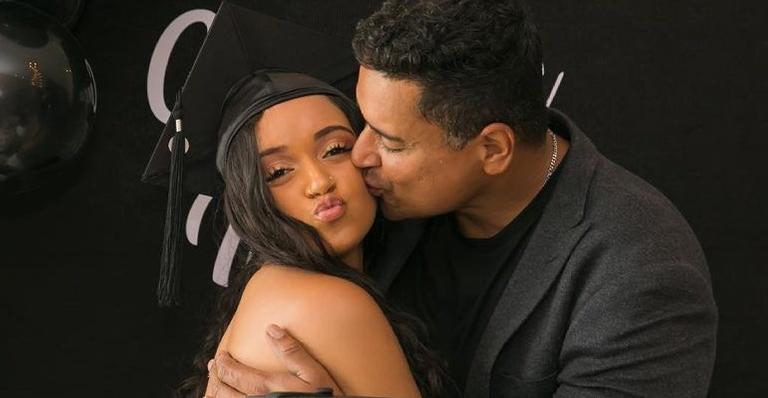 Xanddy celebra formatura da filha, Camilly Victória: ”Quanto orgulho sinto de você”