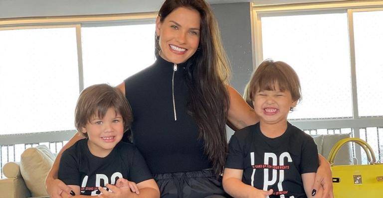 Mãe de Gabriel e Samuel, Andressa Suita descarta possibilidade de ter mais filhos: ”Já encerrei!”