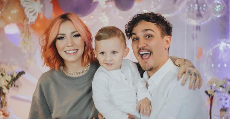 Grávida, Zoo curte passeio com Gael e Christian Figueiredo e encanta fãs: ”Família linda”