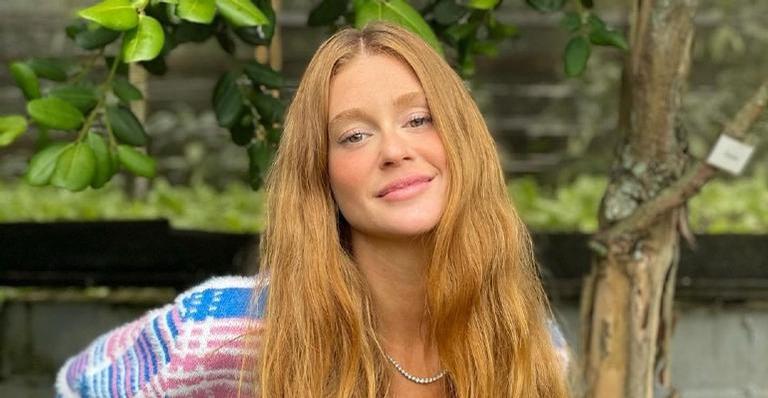 Marina Ruy Barbosa capricha no decote e esbanja beleza na web