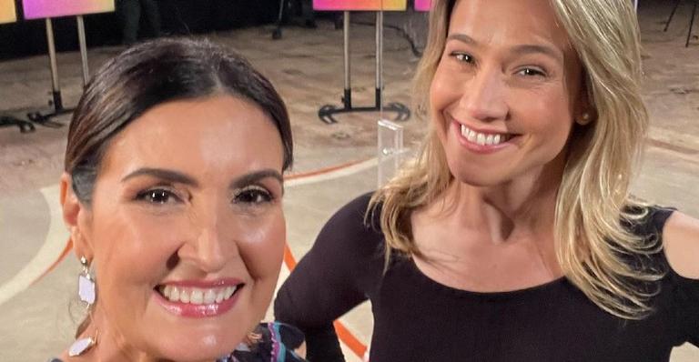 Fátima Bernardes posta cliques com Fernanda Gentil e anuncia surpresa