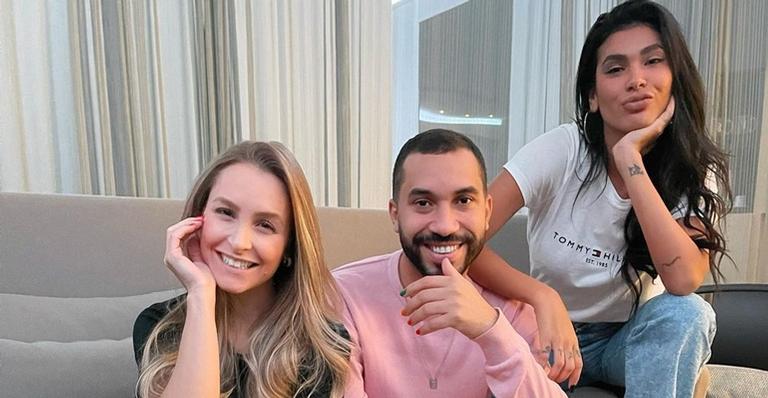 Pocah registra encontro com Gilberto e Carla Diaz: ”Cachorrada tá on”