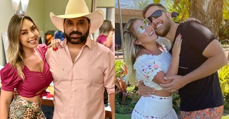 Elas são casadas com sertanejos! Deia Cypri e Natália Toscano relembram época dos namoros