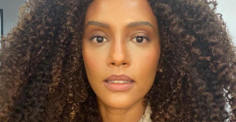 Taís Araujo manda importante recado sobre a manutenção dos cuidados com a pandemia: ”Use máscara”