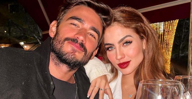 Guilherme Napolitano celebra Dia dos Namorados e 4 meses com Catherine Bascoy: ”Minha vida”